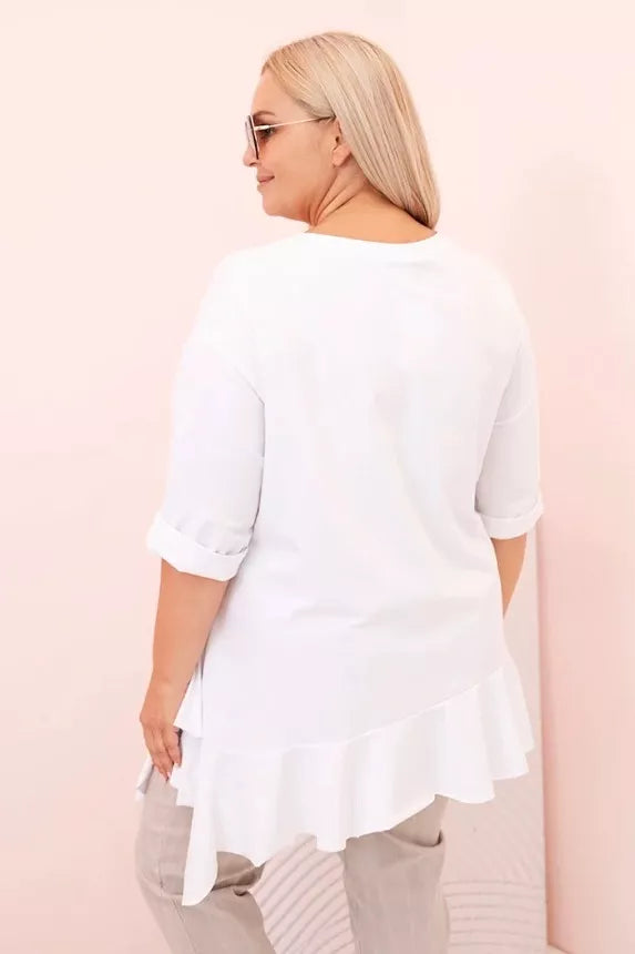 Women's white blouse Berin