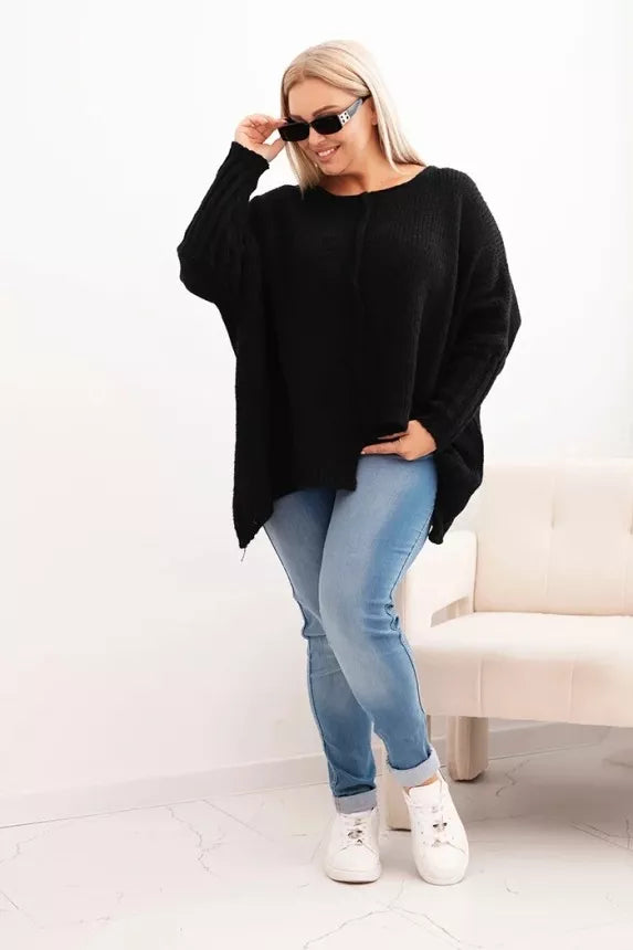 Women's black sweater Lori
