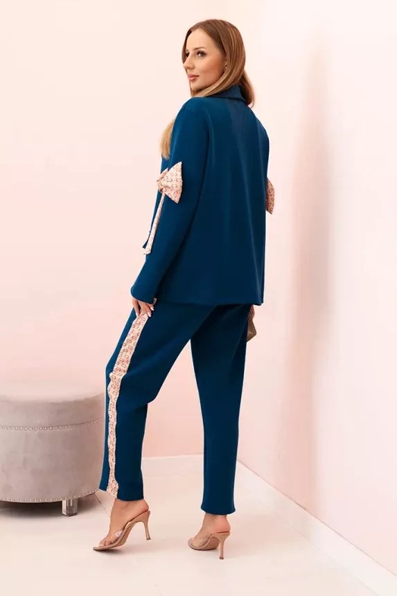 Women's blue Rene set.