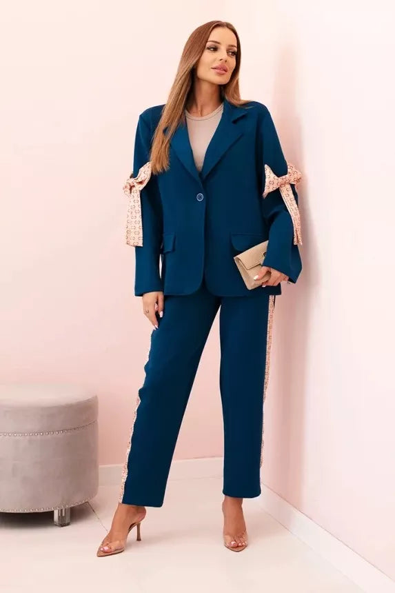 Women's blue Rene set.