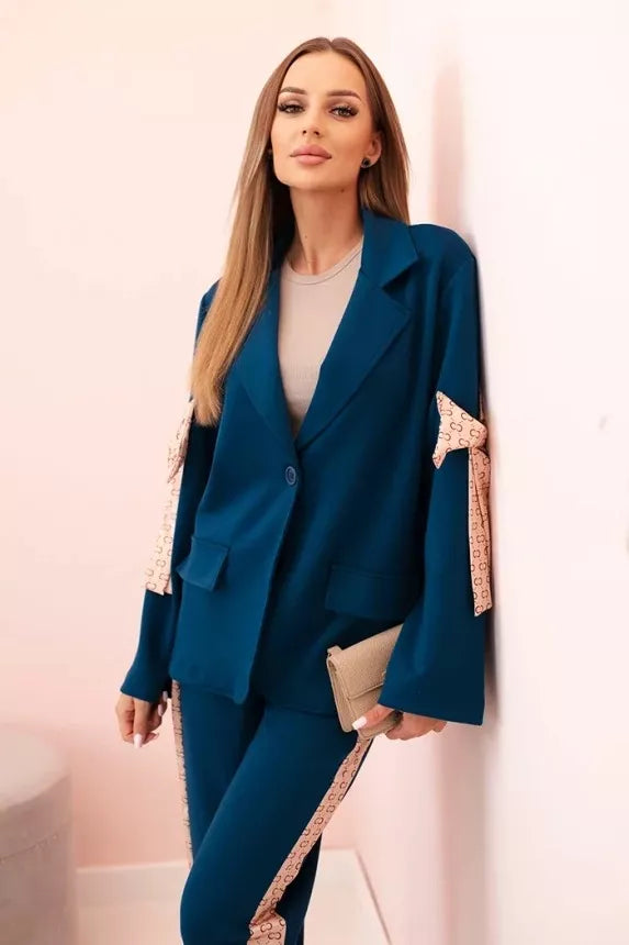 Women's blue Rene set.