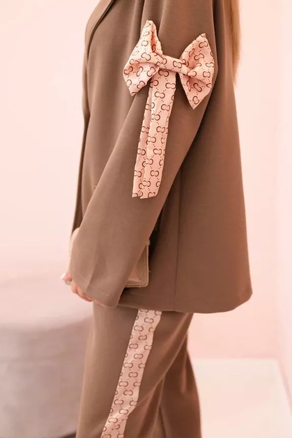 Women's brownish Rene set.