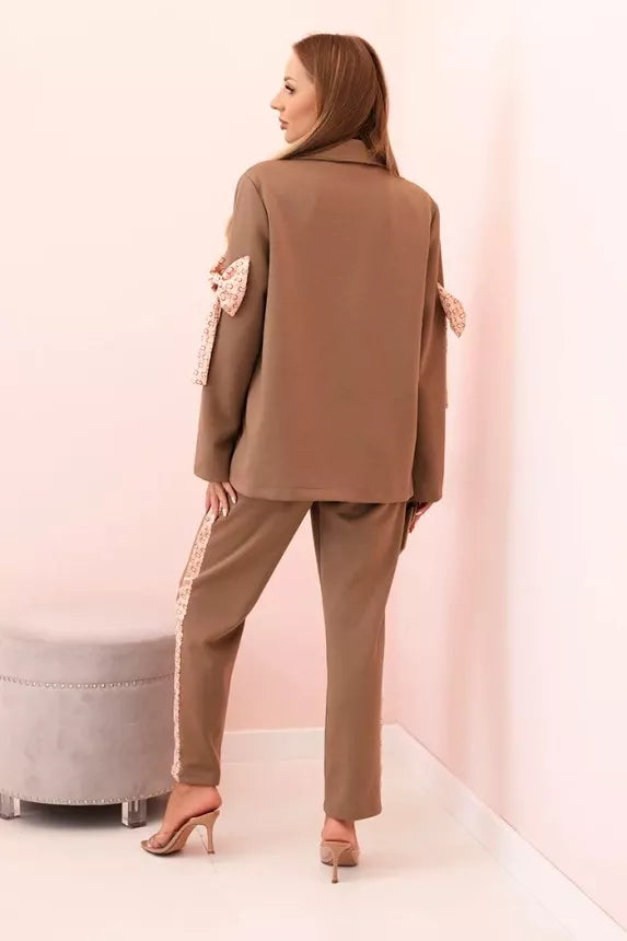 Women's brownish Rene set.