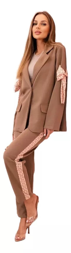 Women's brownish Rene set.