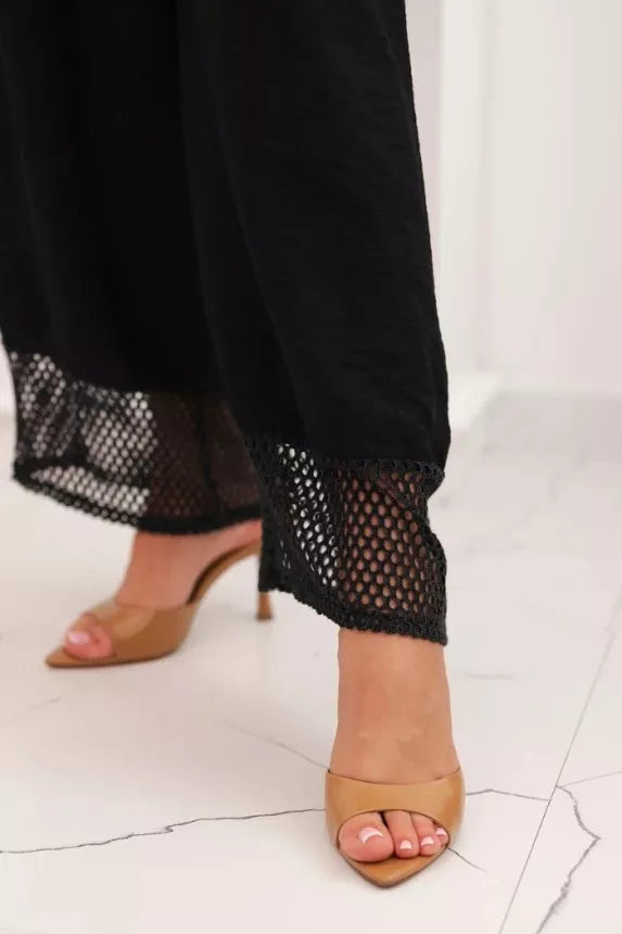 Women's black Astro set.