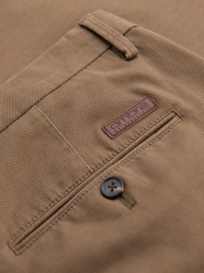 Men's brown trousers Tuman