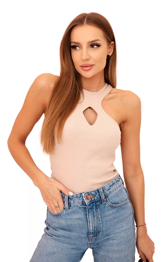 Women's brown blouse Krosy 