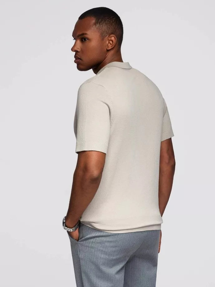 Men's grey polo shirt Mark