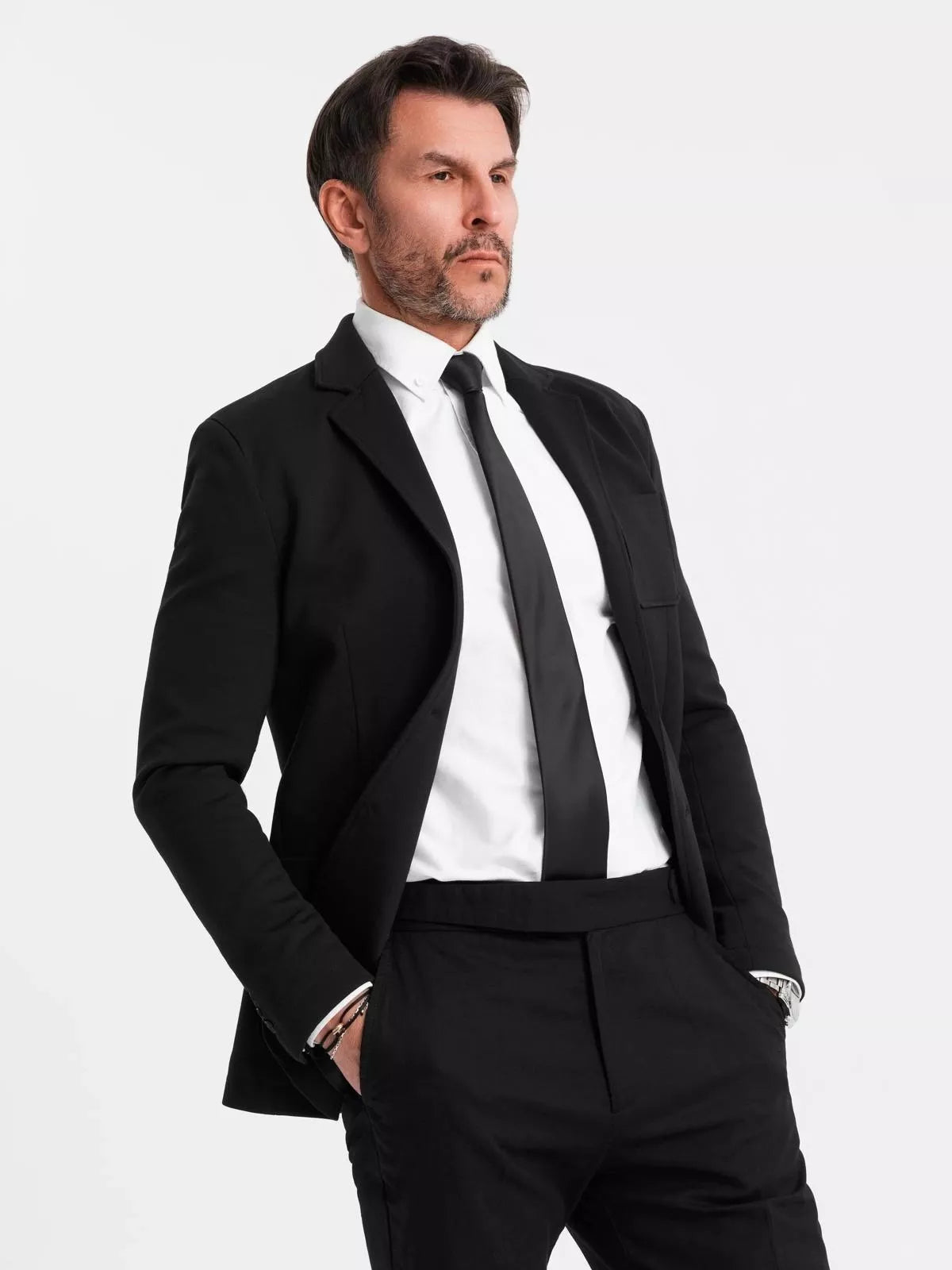 Men's black jacket Azan