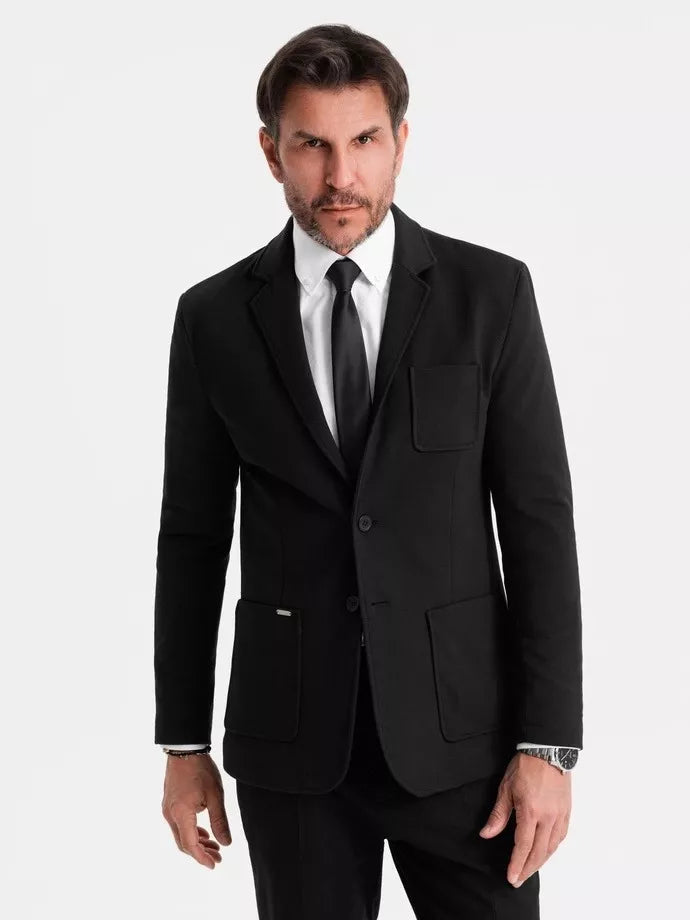 Men's black jacket Azan