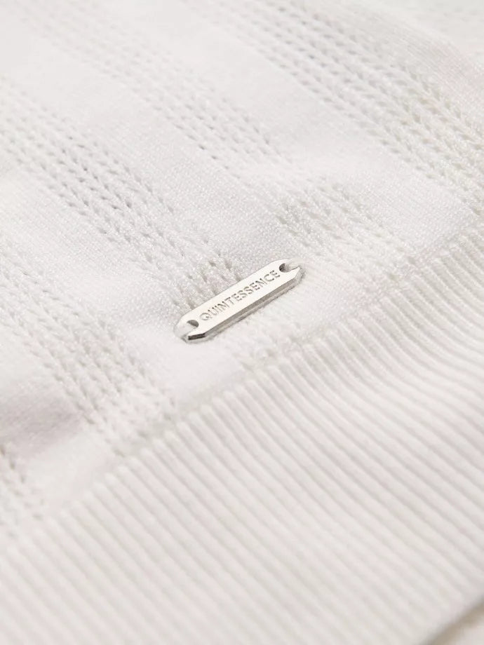 Men's white polo shirt Elegant