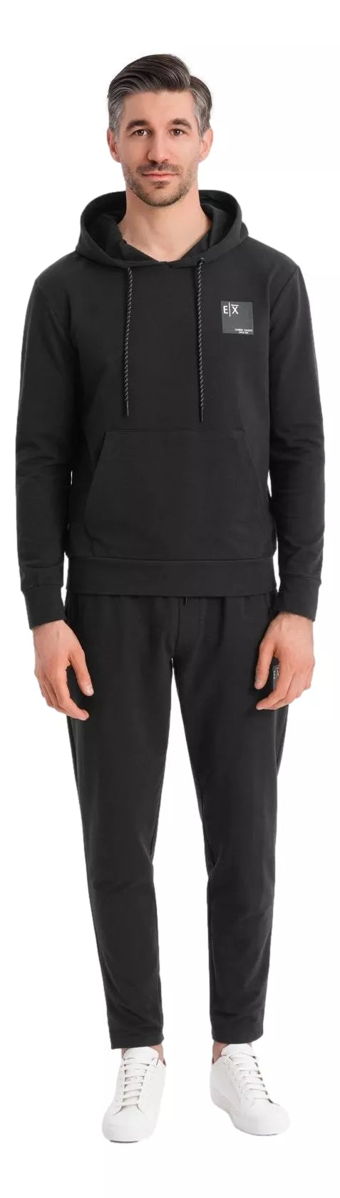 Men's black casual set Denat