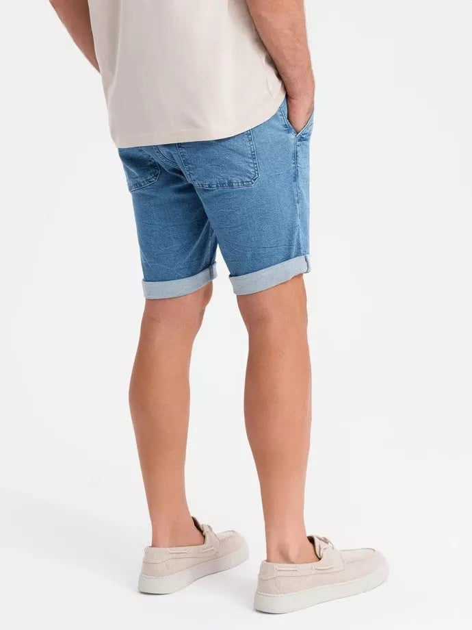 Men's light blue shorts Ford