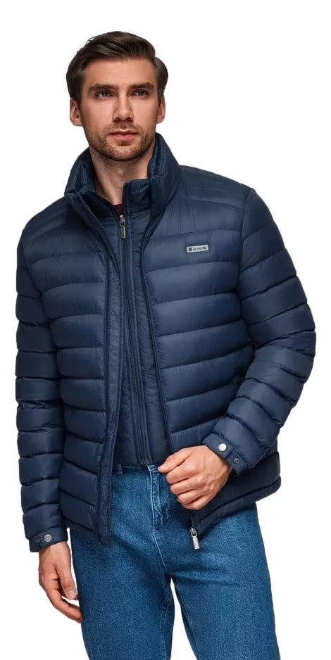 Men's dark blue jacket Ozan