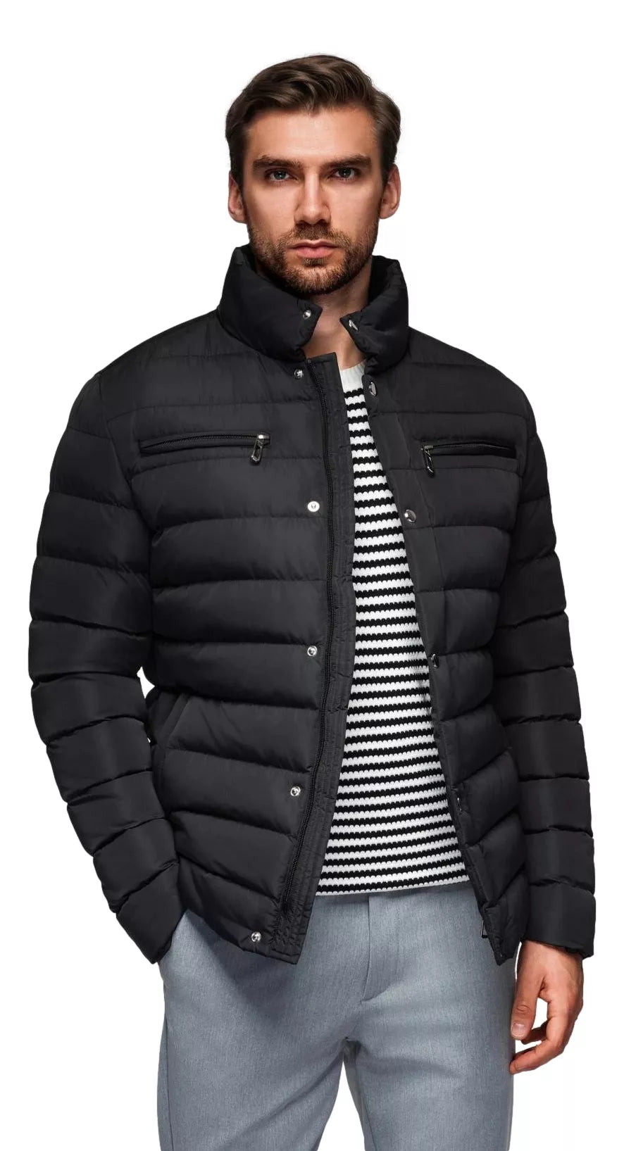 Men's black jacket Olten