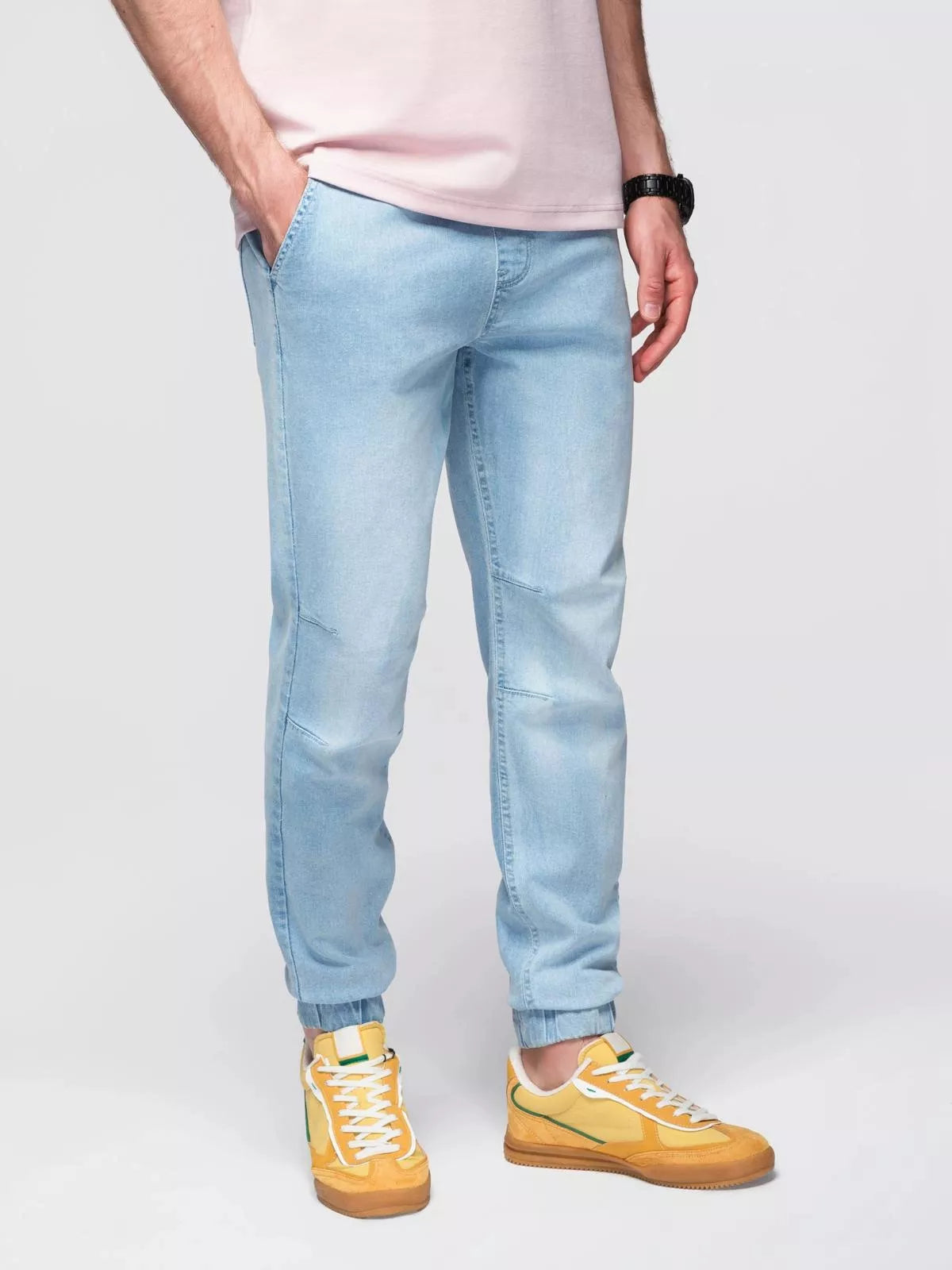 Men's light blue trousers Cosmi