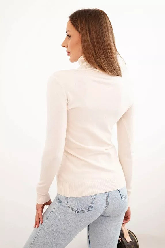 Women's white sweater Cloud