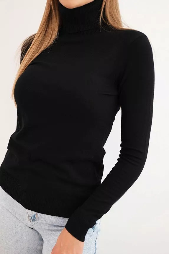 Women's black sweater Cloud 