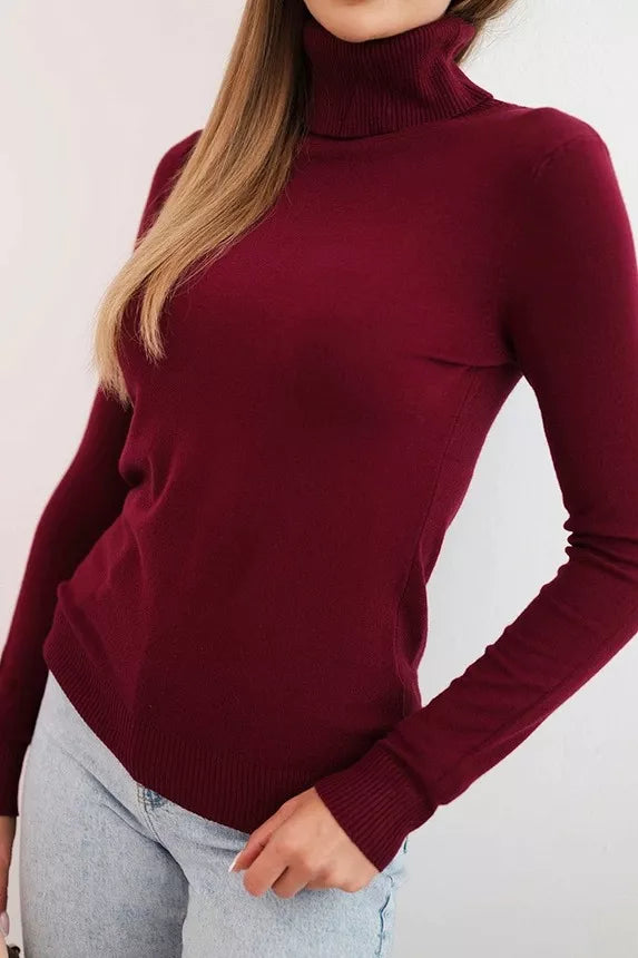 Women's burgundy sweater Cloud 