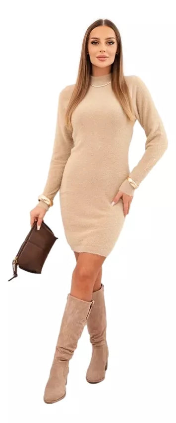 Women's light brown dress Walt 