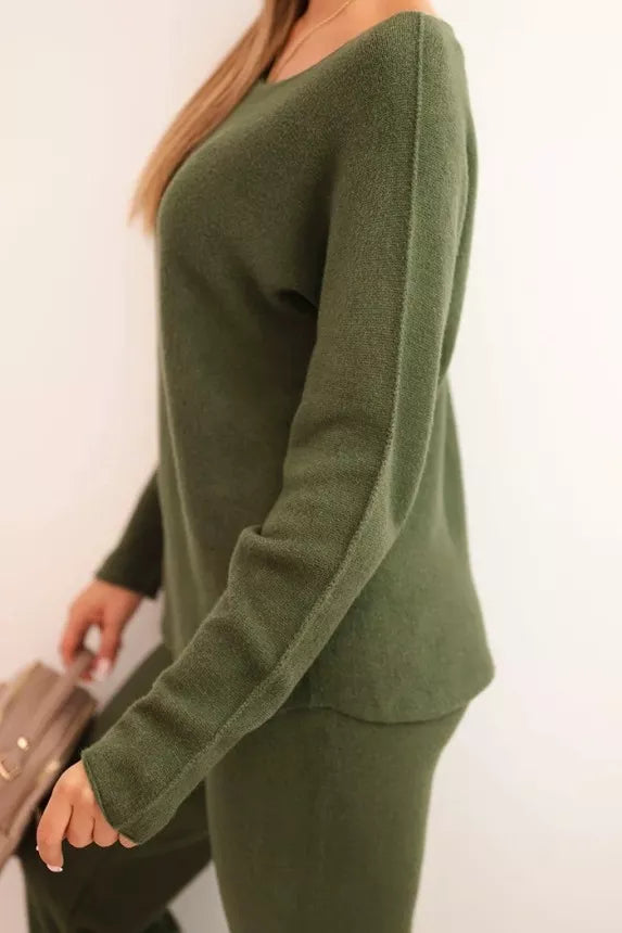 Women's khaki set Lora