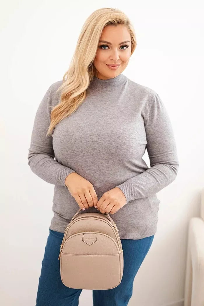 Women's gray sweater Kato