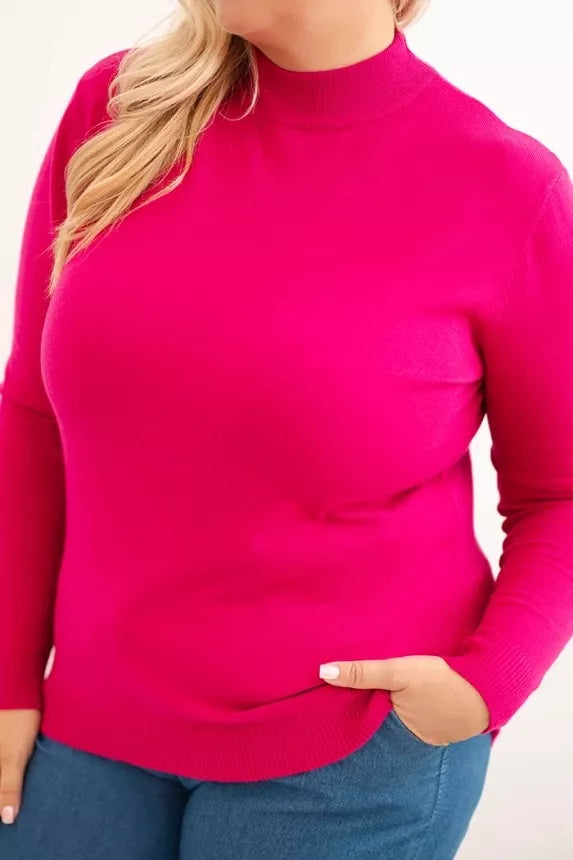 Women's pink sweater Kato 