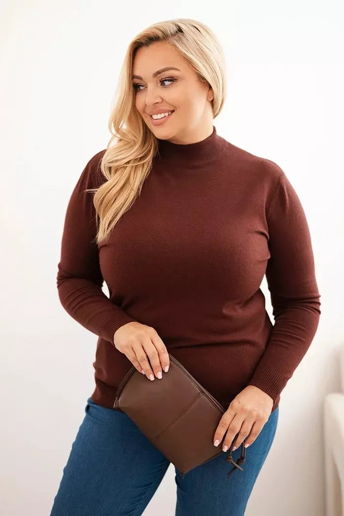 Women's brown sweater Kato