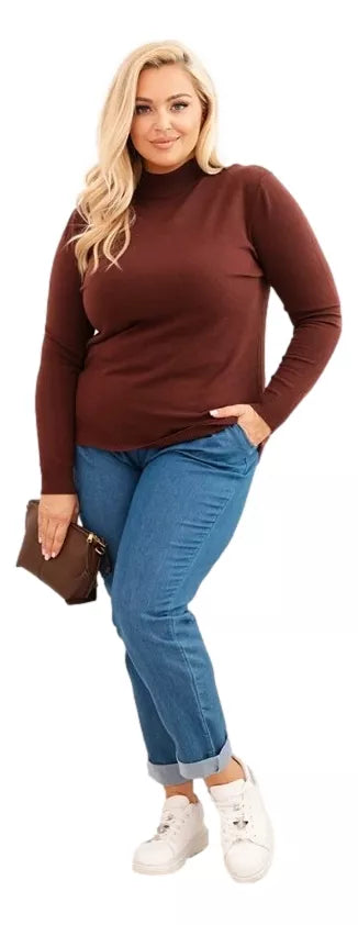 Women's brown sweater Kato