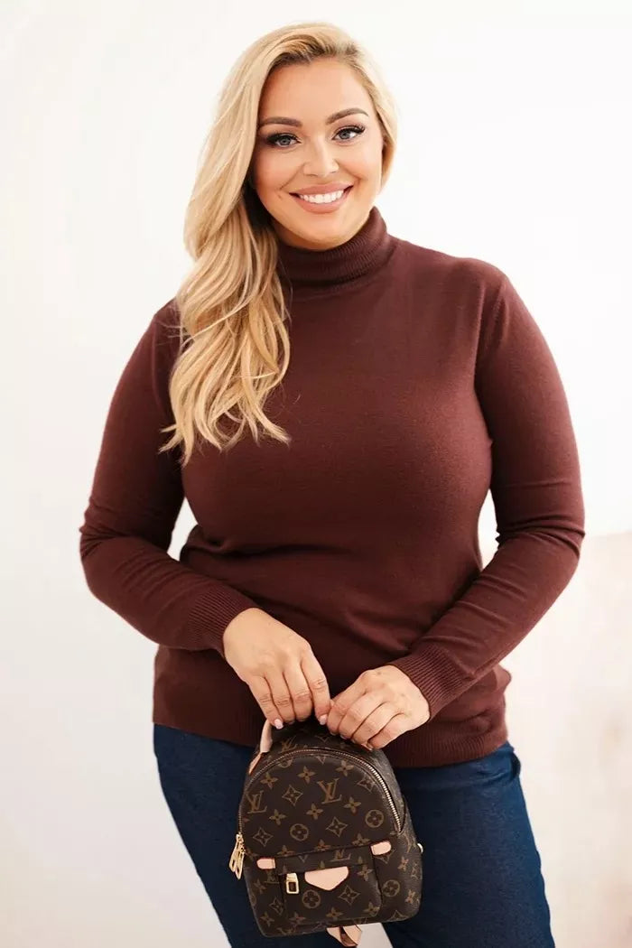 Women's brown sweater Nolo 