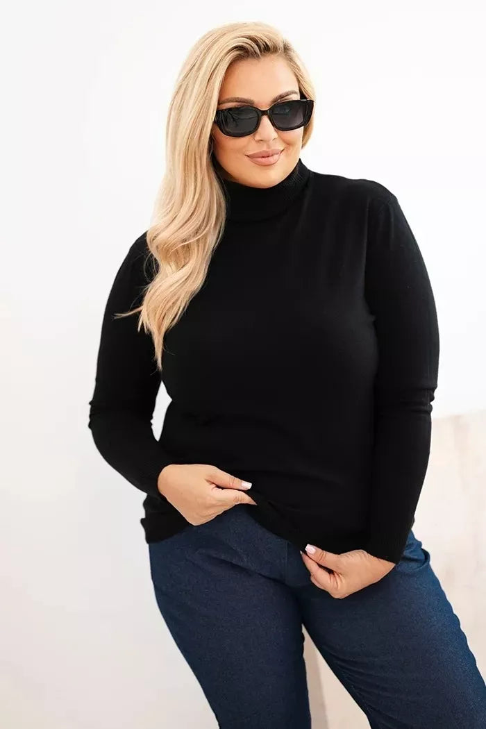Women's black sweater Nolo 