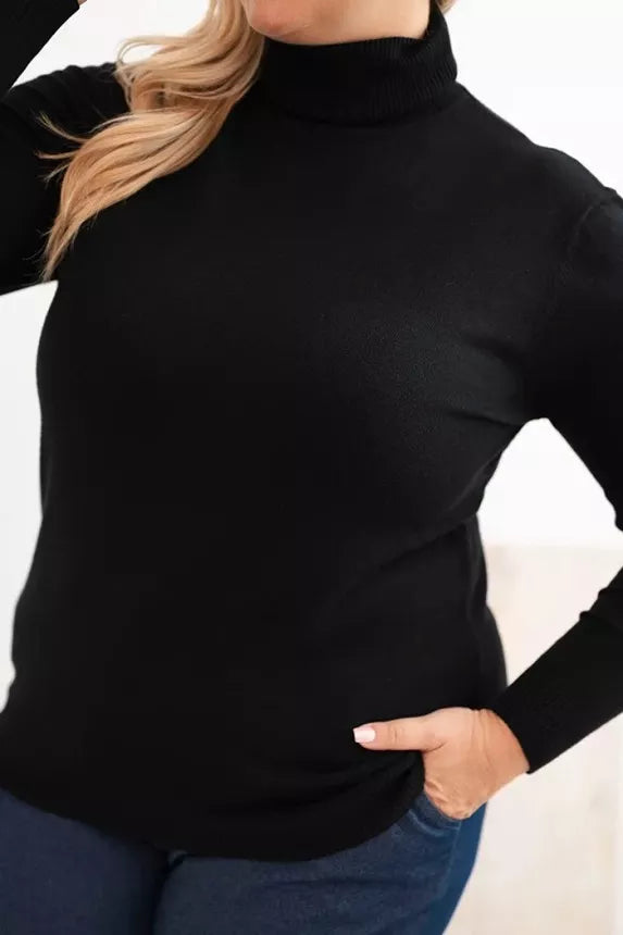 Women's black sweater Nolo 