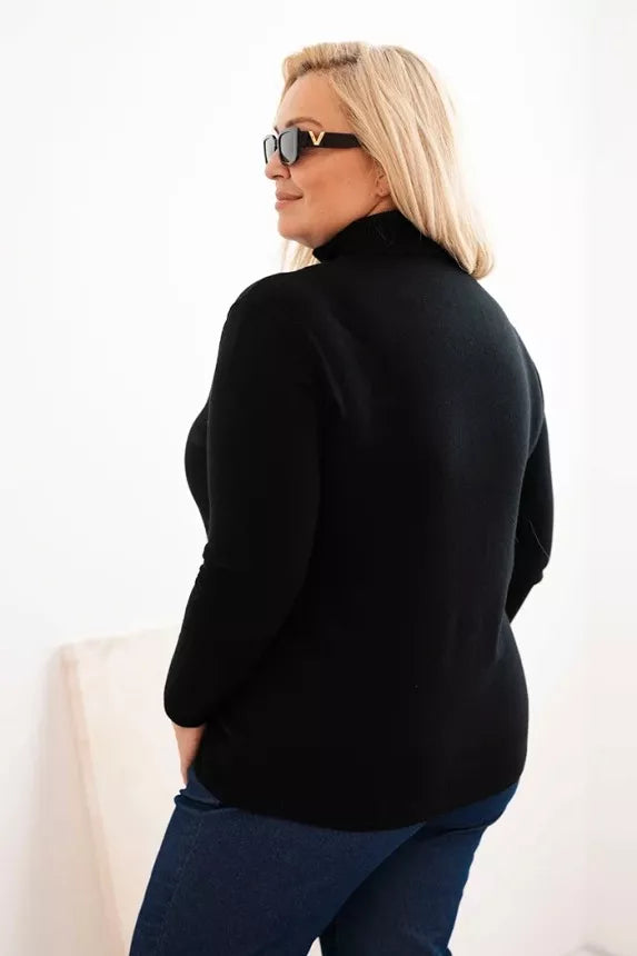 Women's black sweater Nolo 