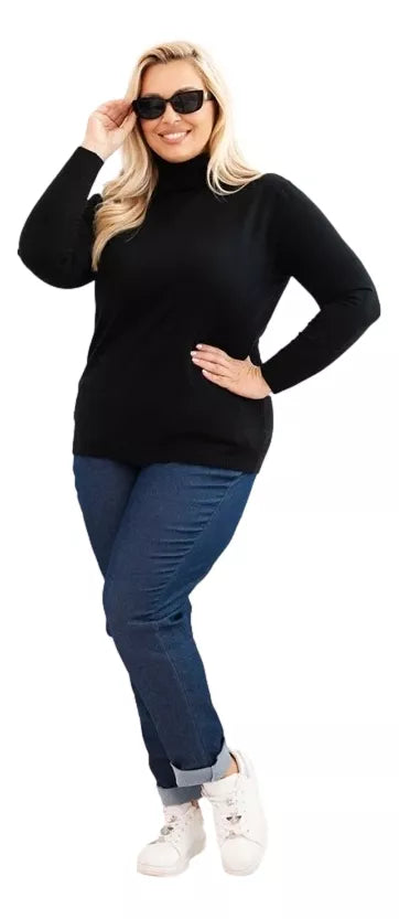 Women's black sweater Nolo 