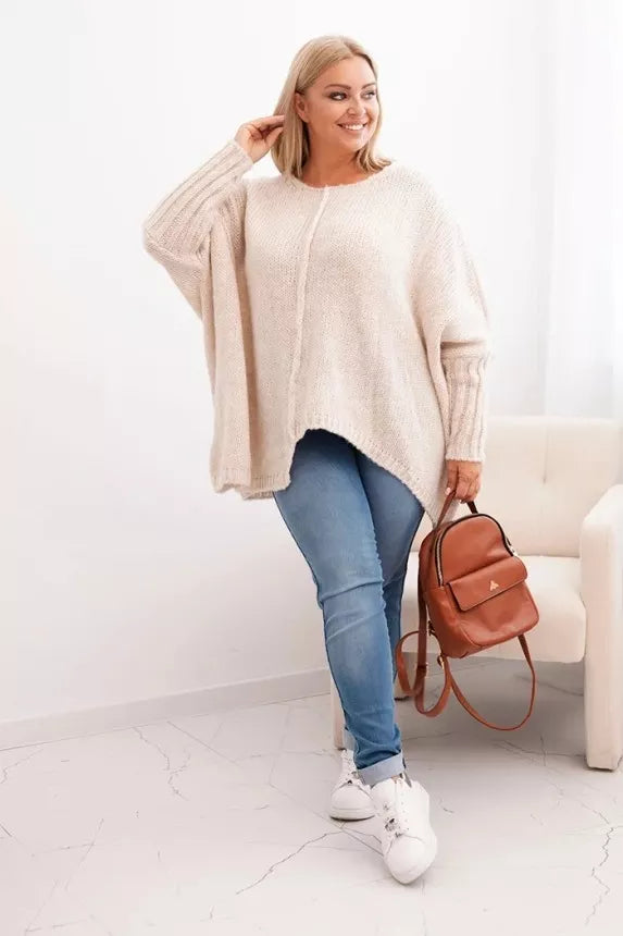 Women's light brown sweater Lori