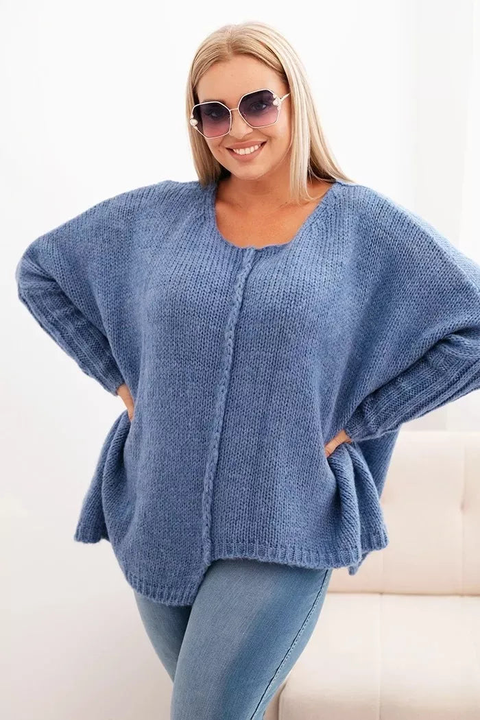 Women's blue sweater Lori