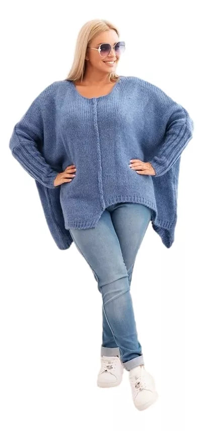 Women's blue sweater Lori