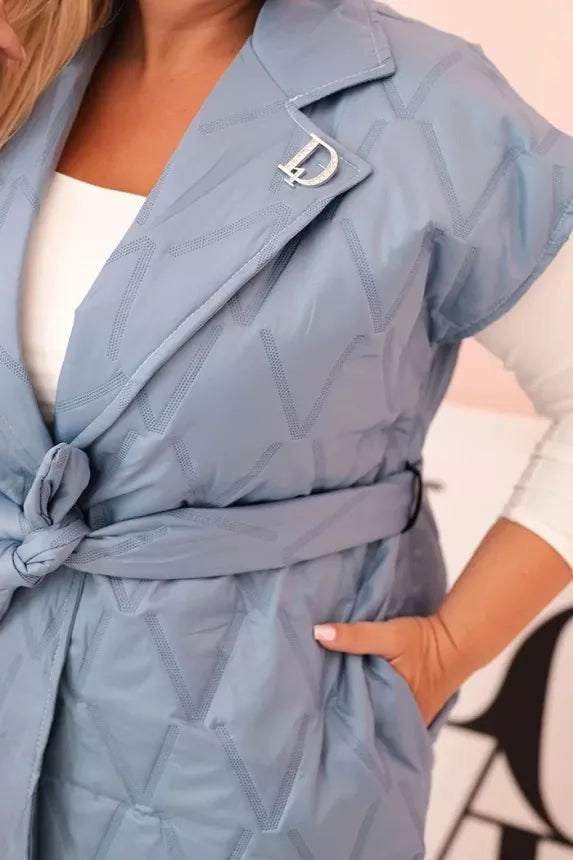 Women's blue vest Dalic