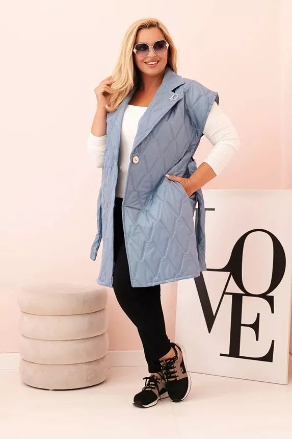 Women's blue vest Dalic