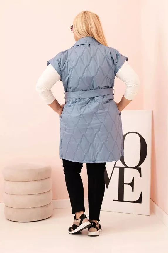 Women's blue vest Dalic