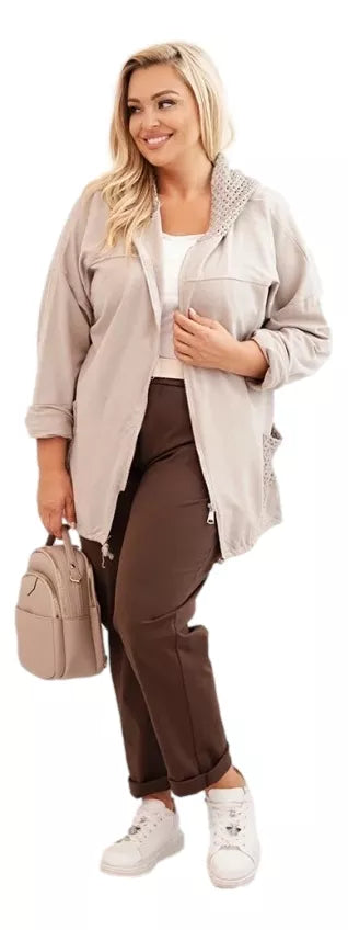 Women's brown hoodie Alba