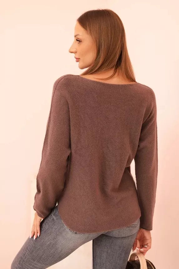 Women's brown sweater Remo
