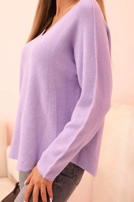Women's purple sweater Remo