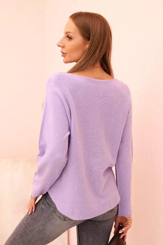 Women's purple sweater Remo