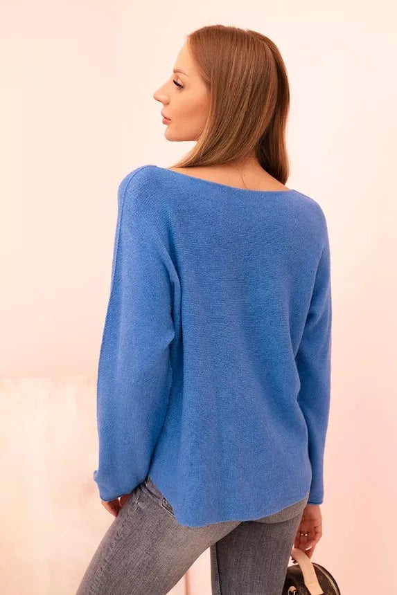 Women's blue sweater Remo