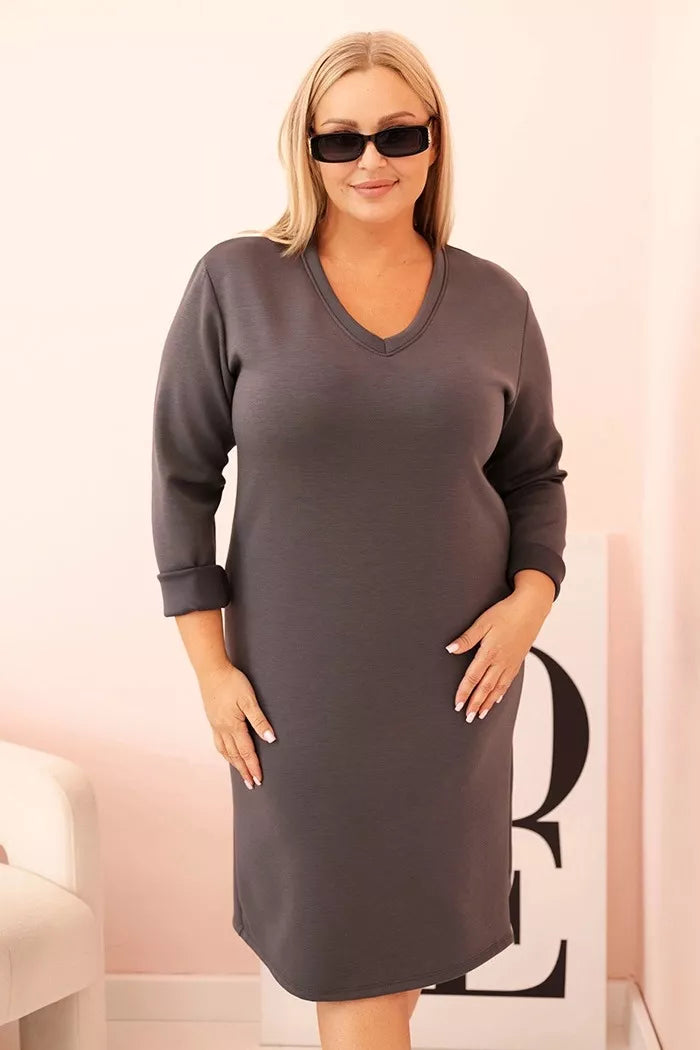 Women's dark gray dress Malt