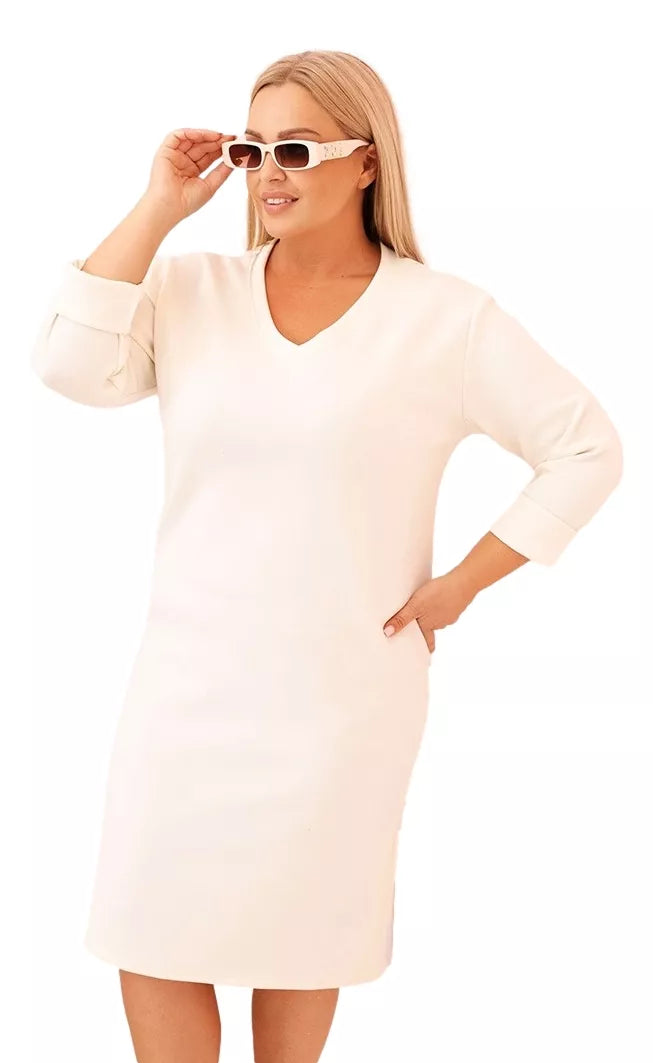 Women's white dress Malt