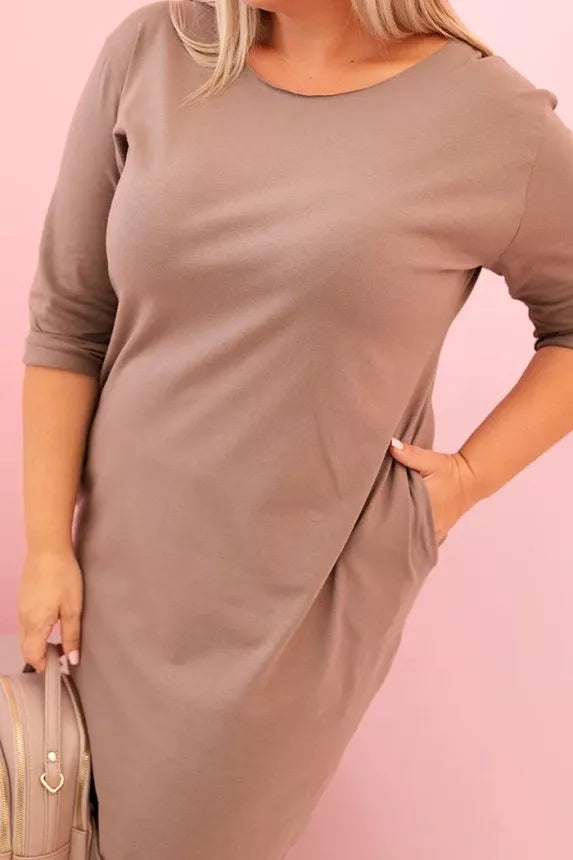 Women's gray dress Self