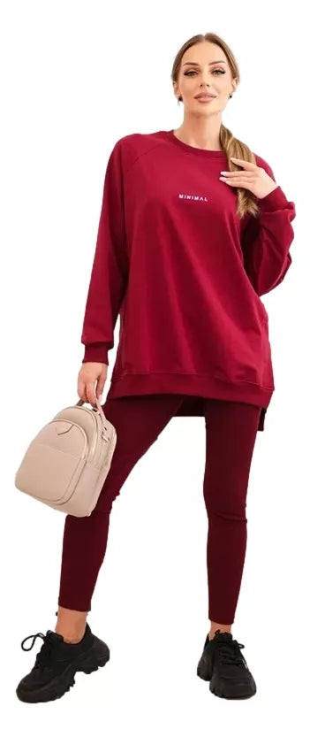 Women's red set Minimal