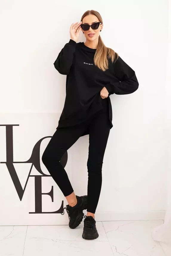 Women's black set Minimal